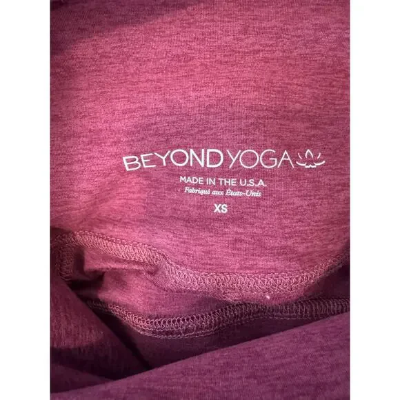 Beyond Yoga Spacedye Totally Woven High Waisted 7/8 Leggings XS - Picture 7 of 8